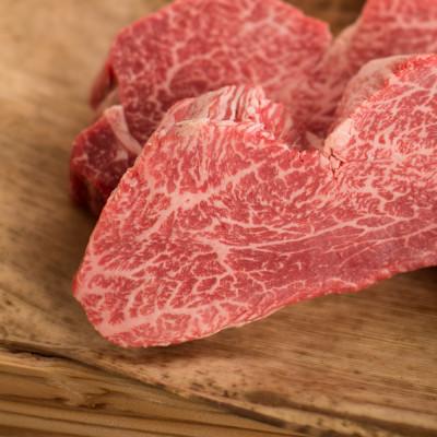 ふるさと納税 水戸市 【毎月定期便】常陸牛A5 ヒレ赤身ステーキ 200g×3枚全12回_1