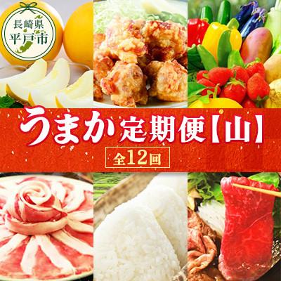 ふるさと納税 平戸市 [発送月固定定期便]うまか定期便[山]〜ひらど新鮮市場〜全12回
