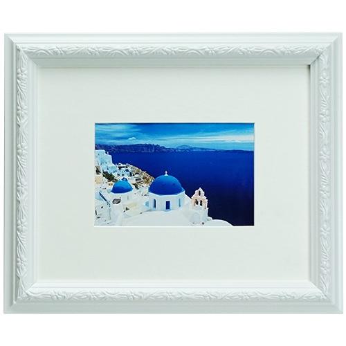 フォトフレーム 六つ切り額 Vインチ額ホワイト In W Sant 万丈 A105 403 フイルム 雑貨 写楽 通販 Yahoo ショッピング