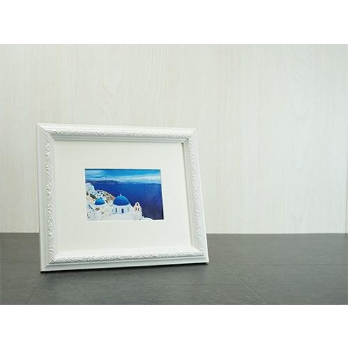 フォトフレーム 六つ切り額 Vインチ額ホワイト In W Sant 万丈 A105 403 フイルム 雑貨 写楽 通販 Yahoo ショッピング