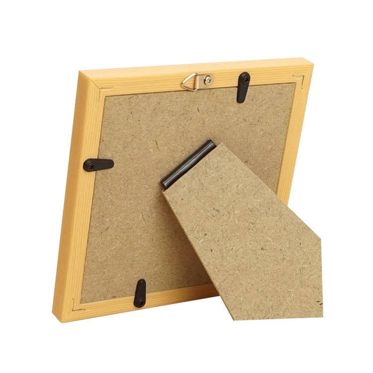 万丈（VANJOH） ましかくフォトフレーム 10角 ブラウン ナチュラル