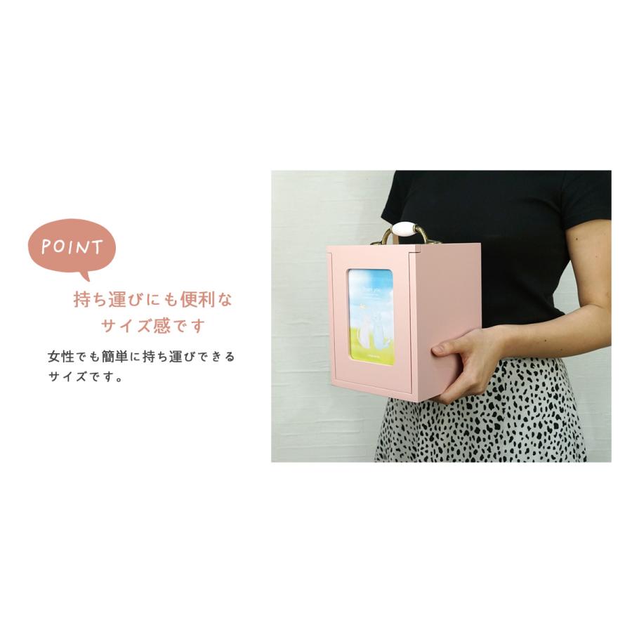 ペット仏壇BOX L判 写真が飾れるボックス 1519 ブラウン ホワイト ピンク 万丈 送料無料｜y-sharaku｜09