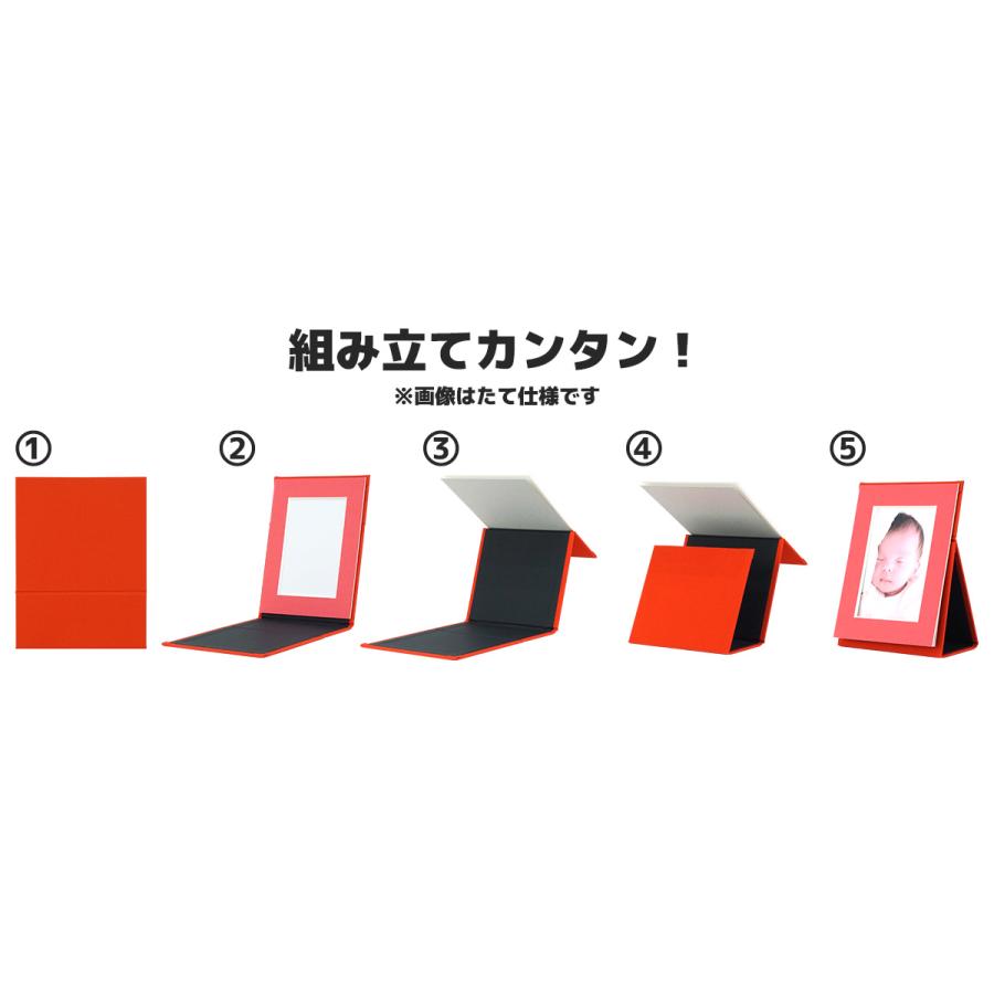 万丈（VANJOH） フォトフレーム L判 ヨコ ポータブルフォトフレーム 89