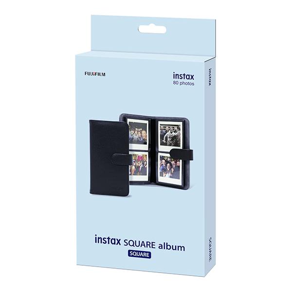 フィルムカメラ Fujifilm instax SQUARE COLLECTION ALBUM チェキ チェキアルバム INSTAX SQUAREフィルム 80枚収納 フォト