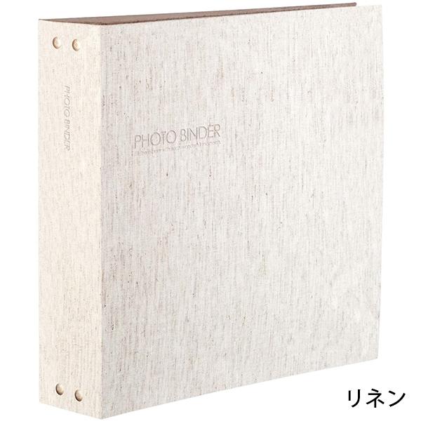高透明 フォトバインダー フォトアルバム L2列3段 1008枚収納 リネン