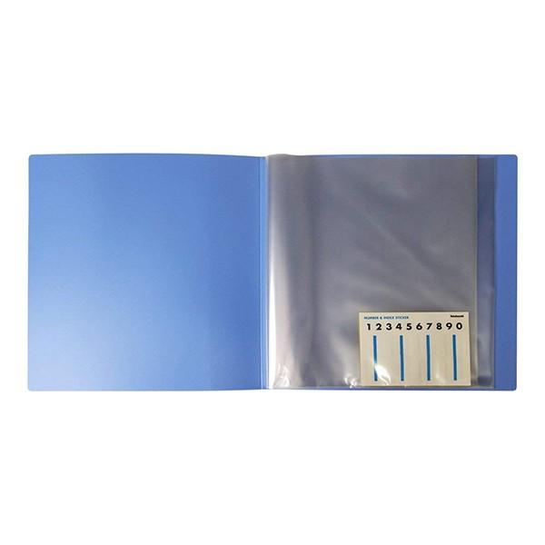 色紙ホルダー 10ポケット 10枚収納 ブルー ホC-36B ナカバヤシ 受発注