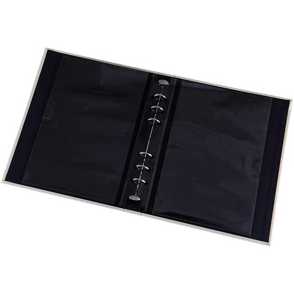 ナカバヤシ フォトアルバム L判 40枚 ヨコ ピンク ブルー