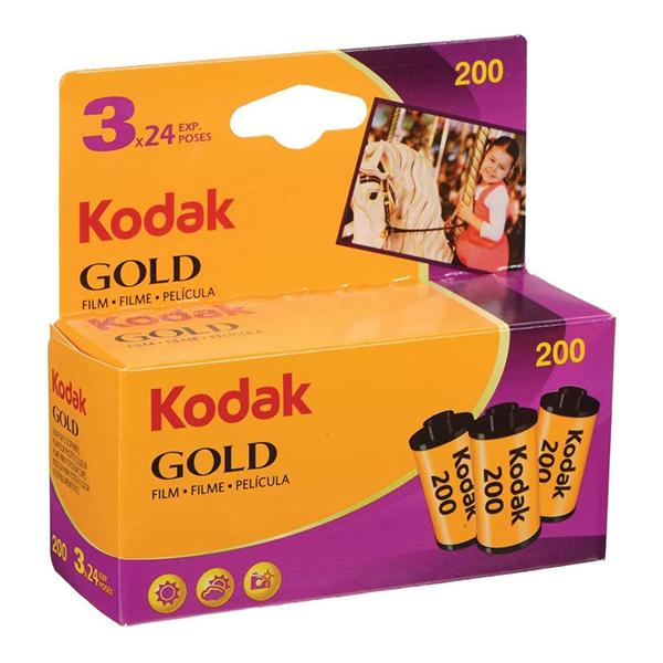 Kodak（コダック） カラーネガフィルム ゴールド GOLD 200 24枚撮 3本