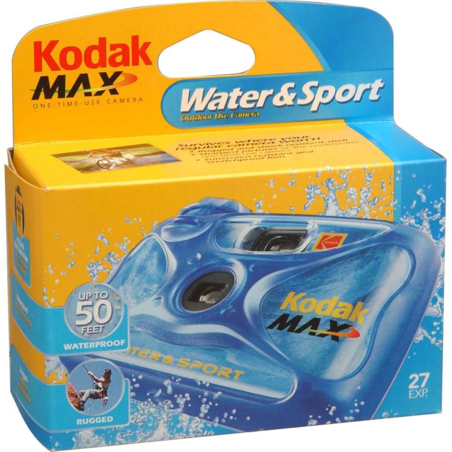 Kodak Sport トイカメラ(フィルム) Kodak（コダック） レンズフイルム スポーツ15m防水 レンズ付き