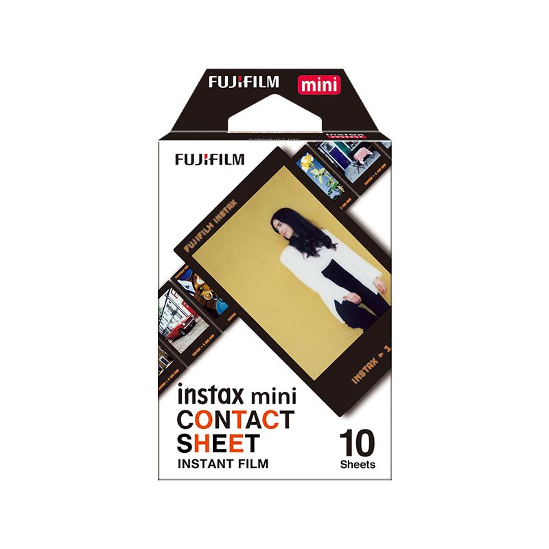 チェキ フィルム instax mini 1P CONTACT SHEET コンタクト