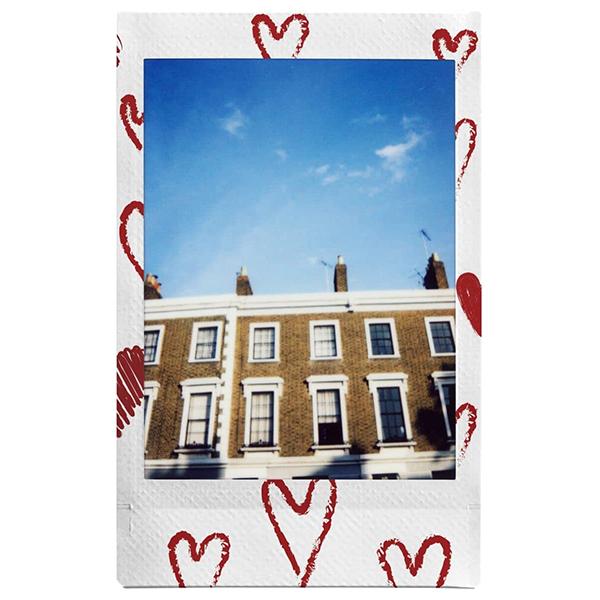 チェキ フィルム instax mini 1P HEART SKETCH ハートスケッチ チェキ フィルム instax mini 1P HEART SKETCH ハートスケッチ
