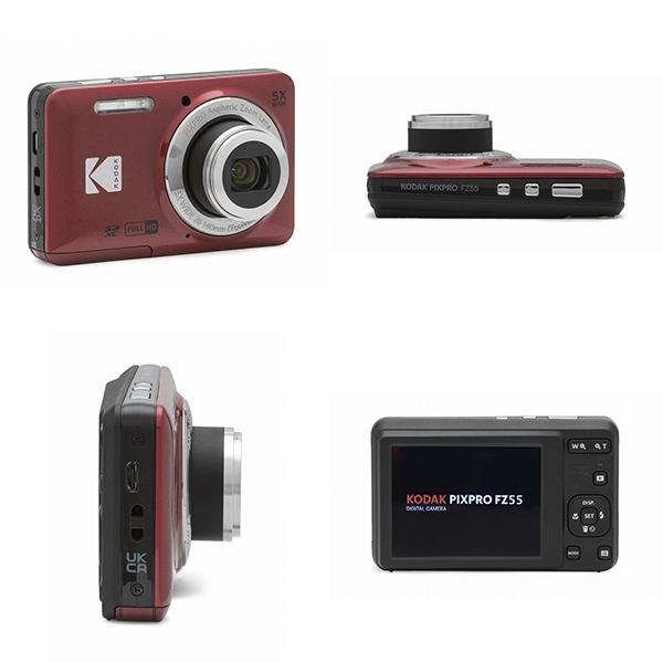 Kodak コンパクトデジタルカメラ 充電式 PIXPRO FZ55 ブラック Kodak コンパクトデジタルカメラ 充電式 PIXPRO FZ55 ブラック