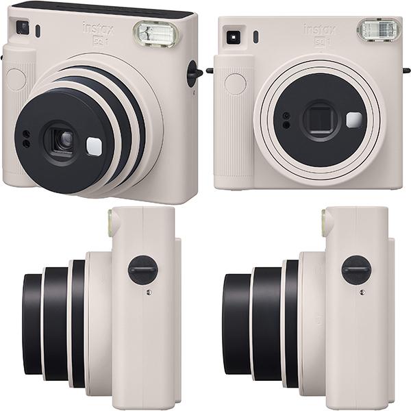 チェキ チェキスクエア 本体 instax SQUARE SQ1 チョークホワイト