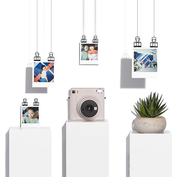 チェキ チェキスクエア 本体 instax SQUARE SQ1 チョークホワイト