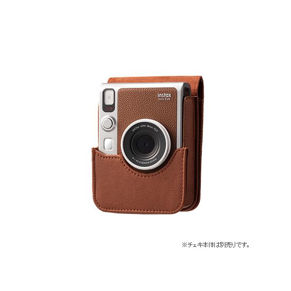 チェキ instax mini Evo 専用カメラケース BLACK ブラック BROWN チェキ instax mini Evo 専用カメラケース BLACK ブラック BROWN