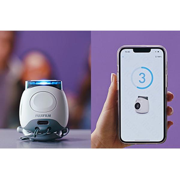 手のひらサイズカメラ チェキ INSTAX Pal ピスタチオグリーン 多機能リングアクセサリ付き 富士フイルム_12