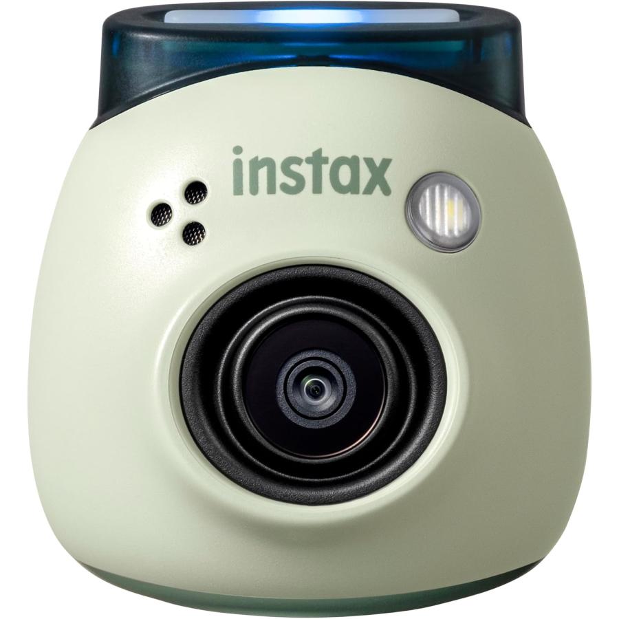 手のひらサイズカメラ チェキ INSTAX Pal ピスタチオグリーン 多機能リングアクセサリ付き 富士フイルム_1