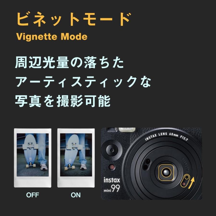 チェキ 本体 instax mini 99 ブラック 単品 富士フイルム アナログカメラ 送料無料｜y-sharaku｜11