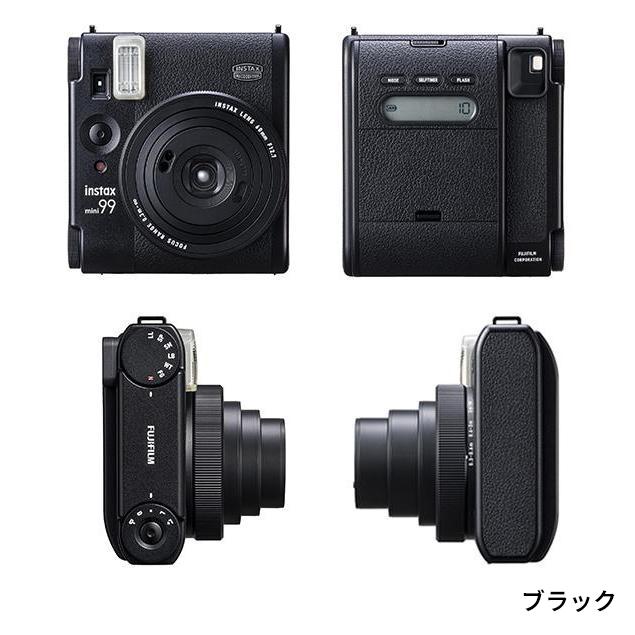 チェキ instax mini 99 ブラック シルバー 本体 & フイルム10枚 プチ