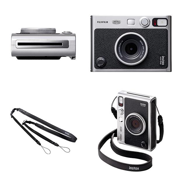 チェキ instax mini Evo ブラック ブラウン 本体&フイルム10枚 チェキ instax mini Evo ブラック ブラウン 本体&フイルム10枚