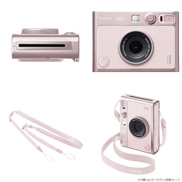 チェキ instax mini Evo GENTLE ROSE ピンク ハイブリッドインスタント