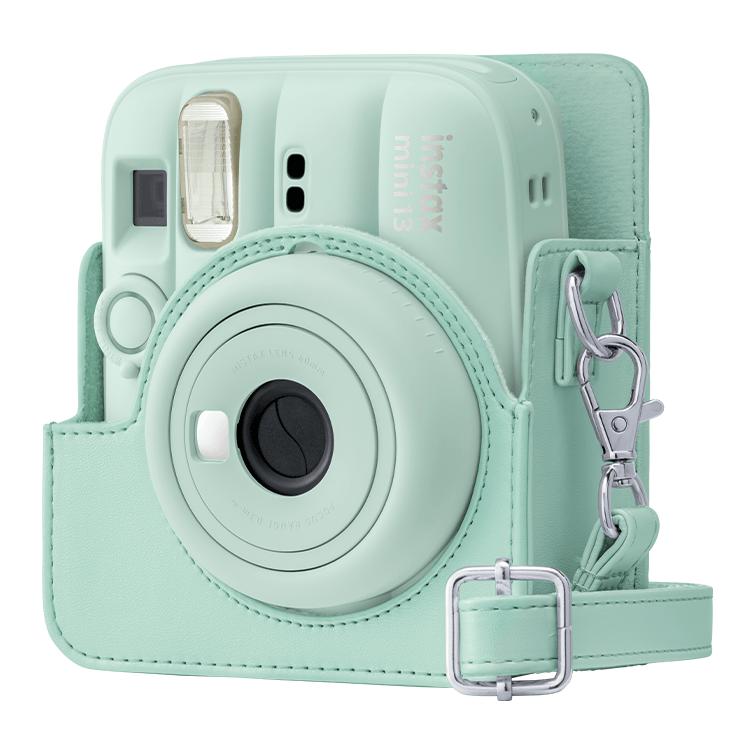 チェキ instax mini 13用 カメラケース ブルー ピンク グリーン