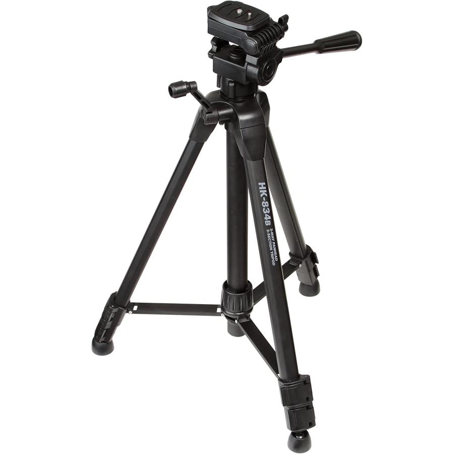 HAKUBA（ハクバ） HAKUBA 3段三脚 ブラック HK-834B : フイルム&雑貨