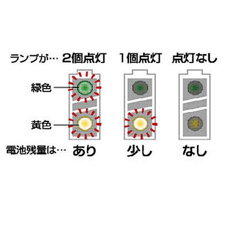 コイン電池が測れる電池チェッカー （ADC-10） 電池残量チェック ゆう