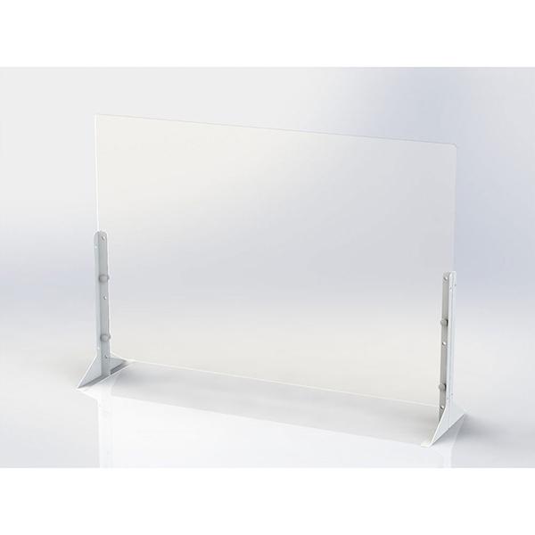 アクリルパーティション W900xH600mm クリア 高さ調節機能付き PTS