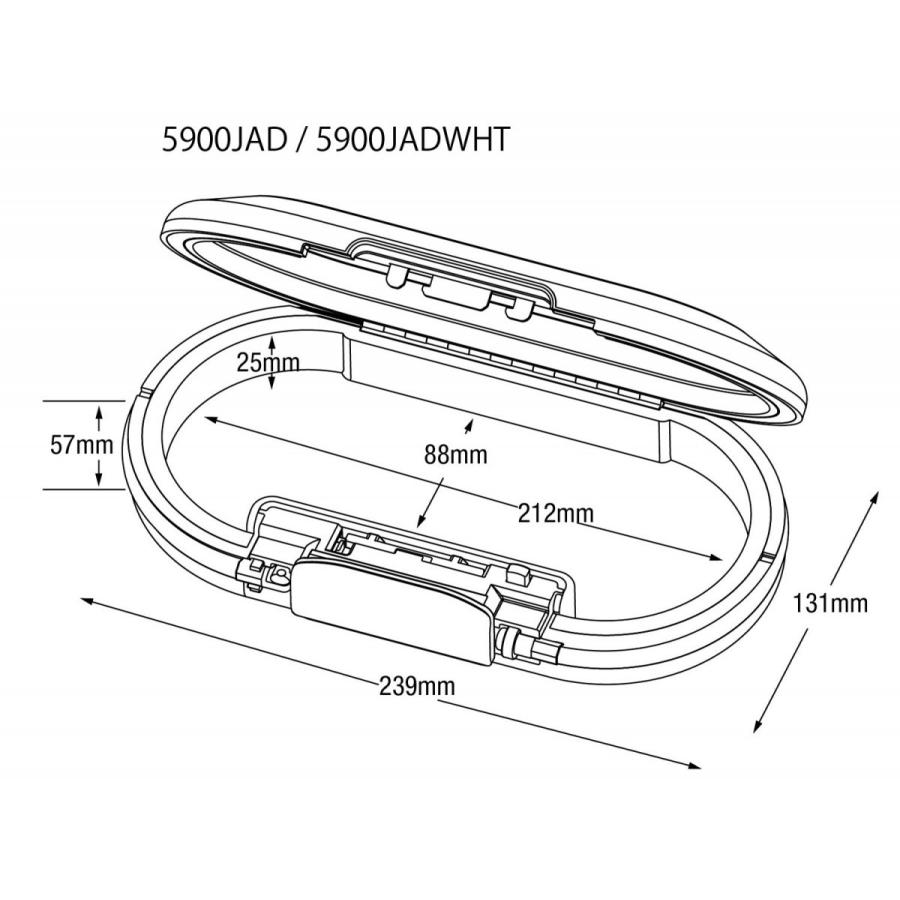 Master Lock マスターロック ポータブルパーソナルセーフ ホワイト