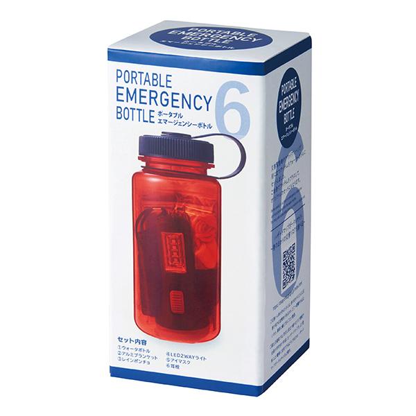内海産業 非常時用 ポータブルエマージェンシーボトル 6点入 ×60組