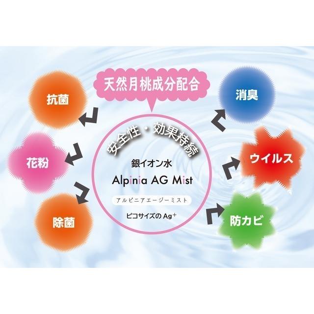 【3本セット】アルピニアエージーミスト　feat.MISARU 300ml ／月桃成分配合 銀イオン水溶液 |  | 02