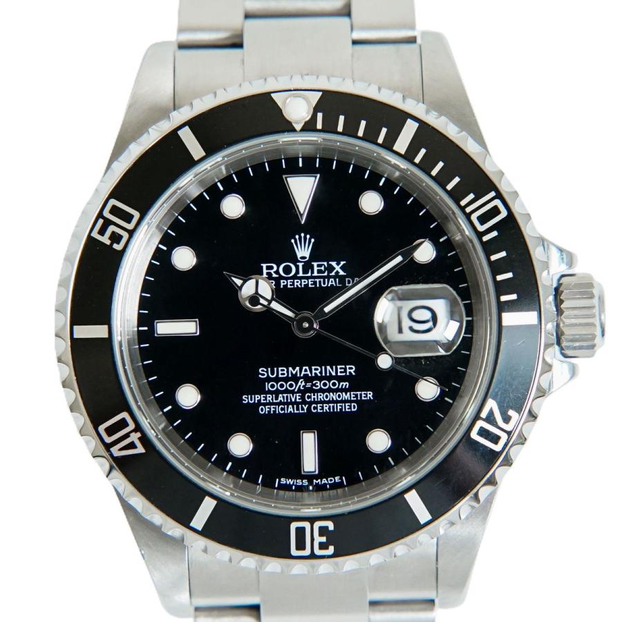 本物 ロレックス ROLEX サブマリーナ デイト 腕時計 Z番 2006年 AT オートマ 自動巻 SS ステンレス ブラック文字盤 16610T  メンズ 中古 :2000597234100048:BRAND BOX - 通販 - Yahoo!ショッピング