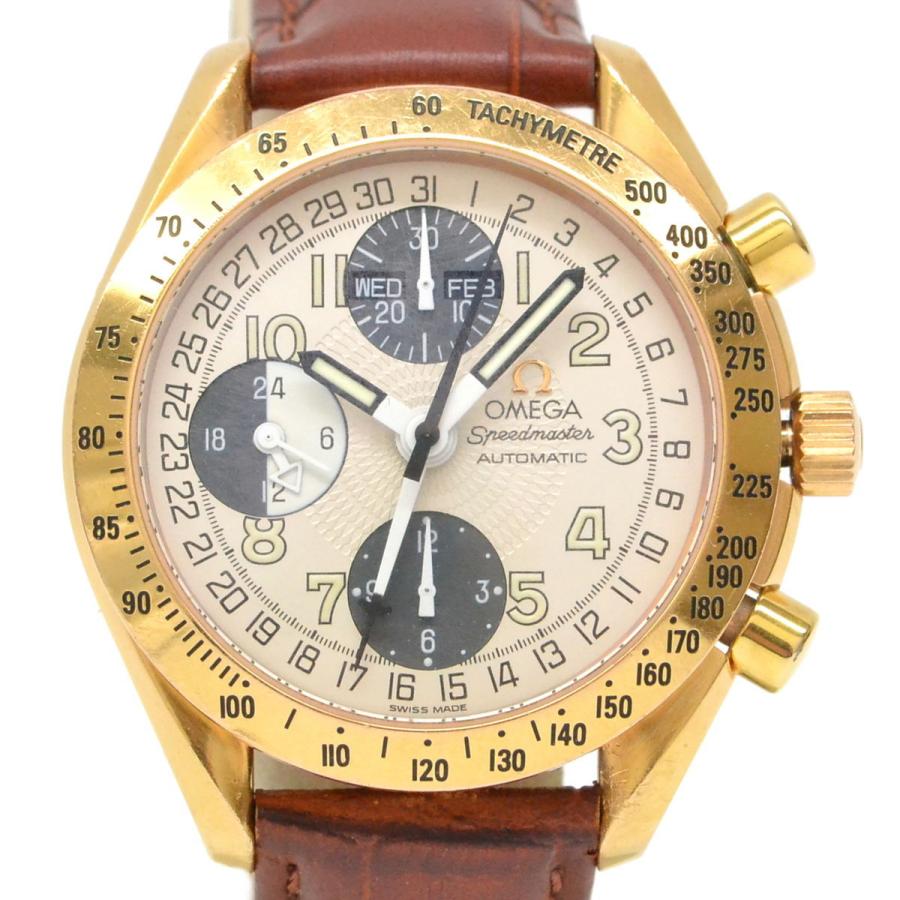 本物 オメガ Omega スピードマスター 金無垢 デイデイト トリプルカレンダー 腕時計 クロノ 750 ピンクゴールド 白文字盤 3623 33 メンズ 中古 株式会社hirakoba 通販 Yahoo ショッピング