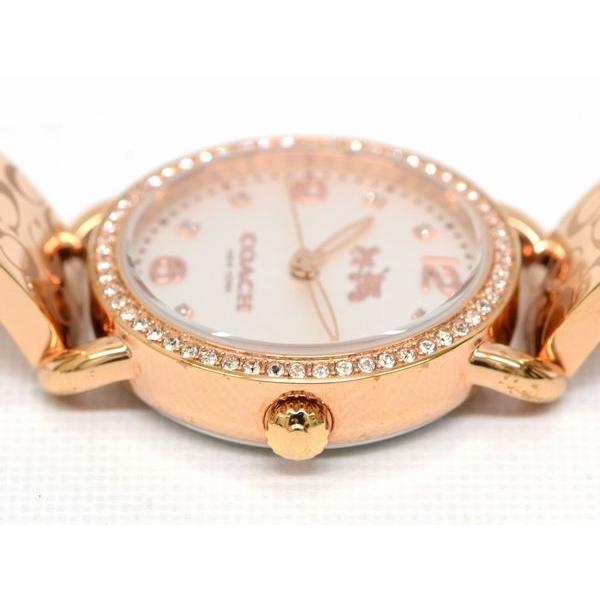 本物 COACH コーチ 14502355 デランシー ラインストーン ラウンド