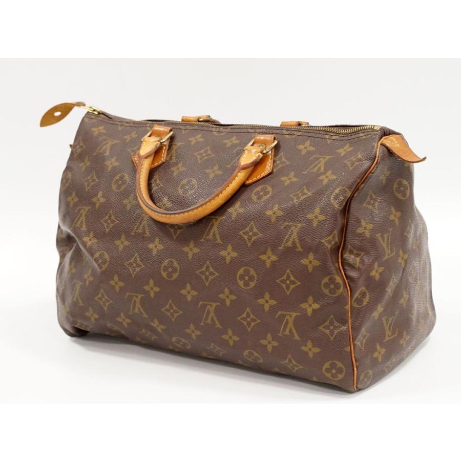 本物 ルイヴィトン LOUIS VUITTON LV スピーディ 35 ヴィンテージ 