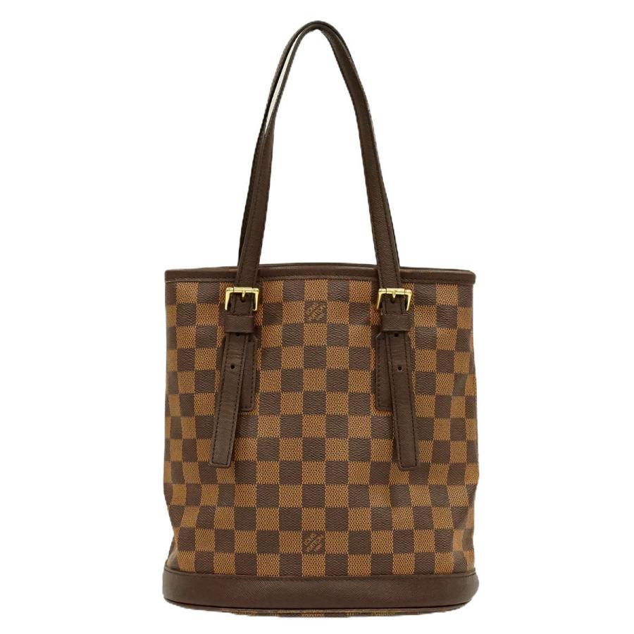 本物 ルイヴィトン LOUIS VUITTON LV マレ ヴィンテージ ダミエ エベヌ 