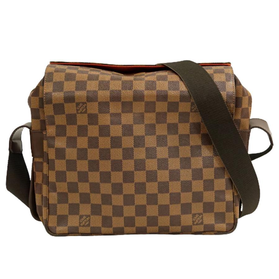 本物 ルイヴィトン LOUIS VUITTON LV ナヴィグリオ ダミエ エベヌ  