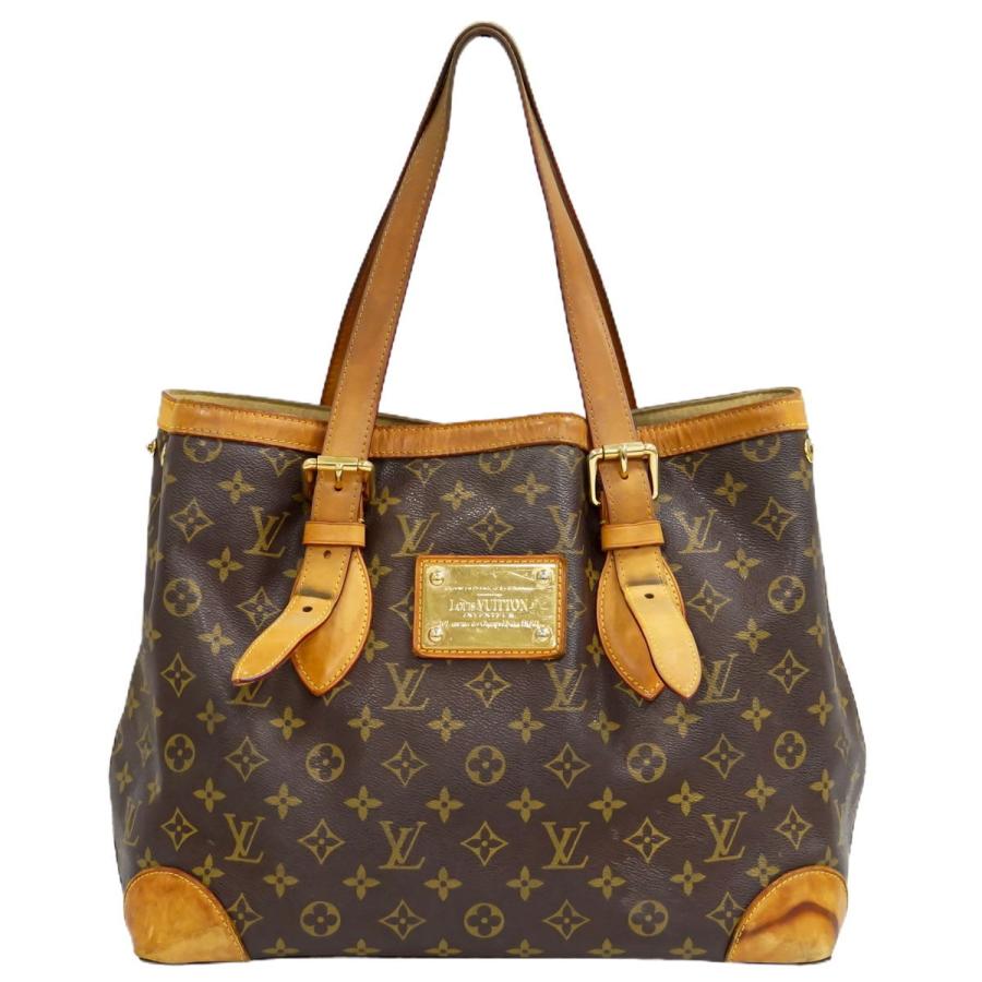 本物 ルイヴィトン LOUIS VUITTON LV ハムステッド MM モノグラム  
