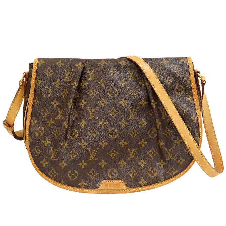 本物 ルイヴィトン LOUIS VUITTON LV メニルモンタン MM モノグラム 
