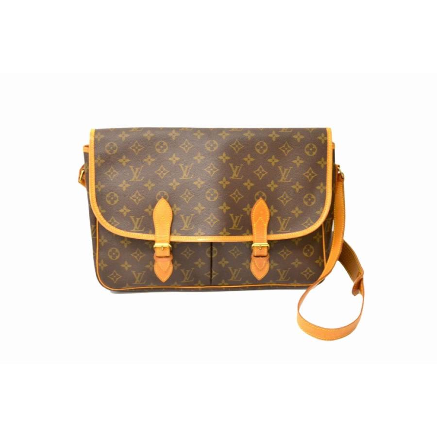 本物 LV LOUIS VUITTON ルイヴィトン M42246 ジベシエール GM 