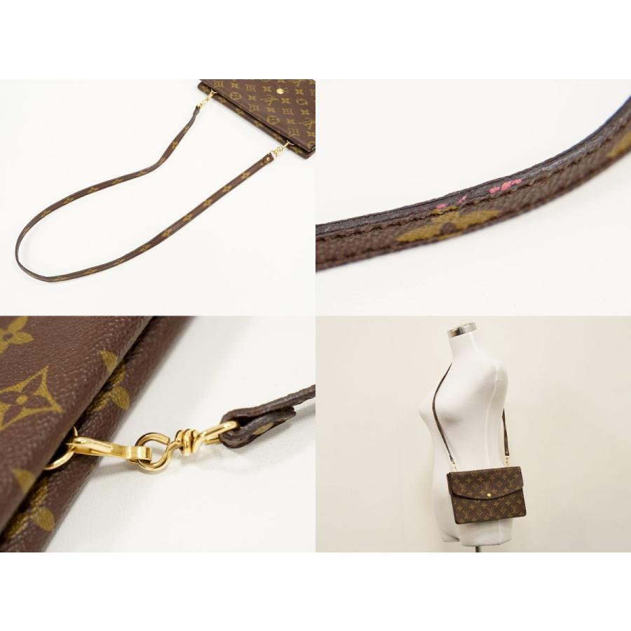 本物 ルイヴィトン LOUIS VUITTON LV ポシェット ドゥーブルラバ 