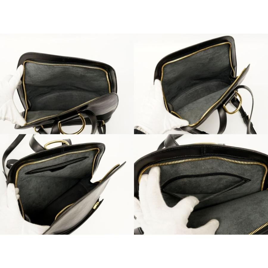本物 ルイヴィトン LOUIS VUITTON LV ゴブラン エピ レザー リュック 
