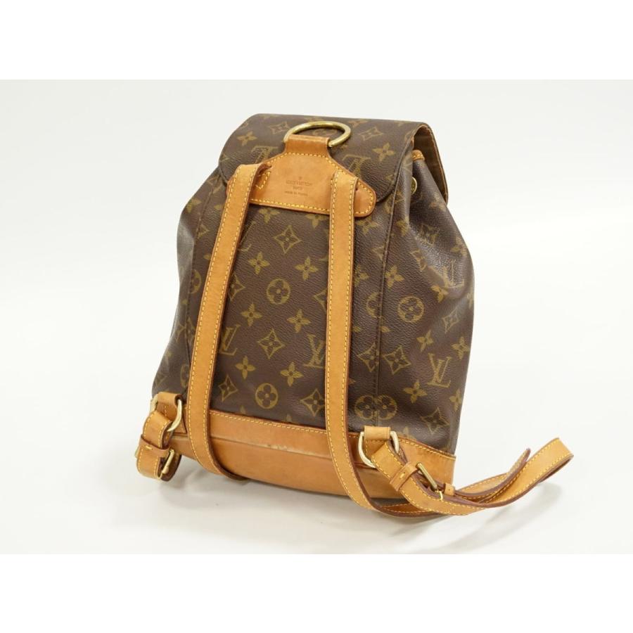 本物 ルイヴィトン LOUIS VUITTON LV モンスリ MM リュックサック