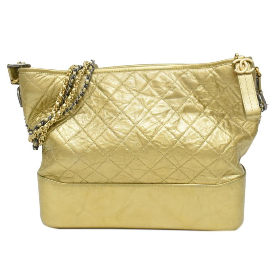 進化版 本物 シャネル Chanel ガブリエル ココマーク チェーン ショルダーバッグ トートバッグ レザー ゴールド 中古 売れ筋 Staging Skylanceronline Com