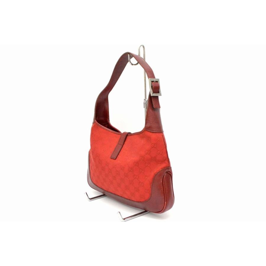 本物 GUCCI グッチ 00963 ジャッキー GGキャンバス ワンショルダー 