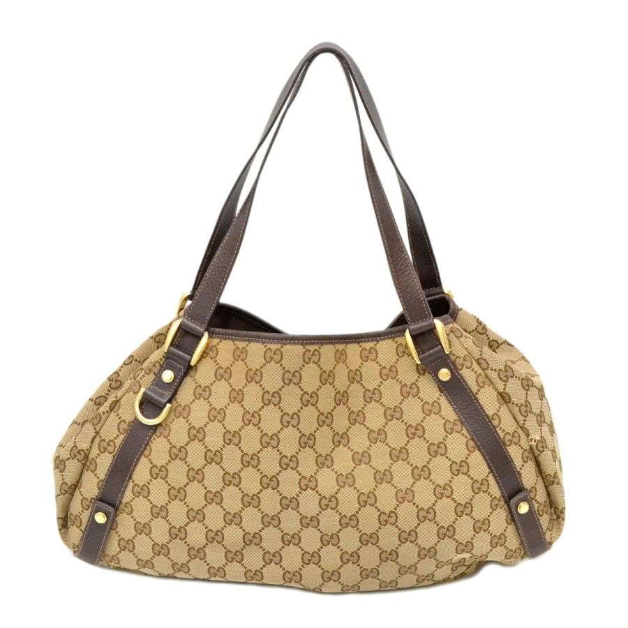 本物 GUCCI グッチ 130736 GGキャンバス ショルダーバッグ 