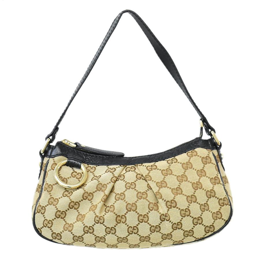 本物 GUCCI グッチ 211945 GGキャンバス ワンショルダー アクセサリー 