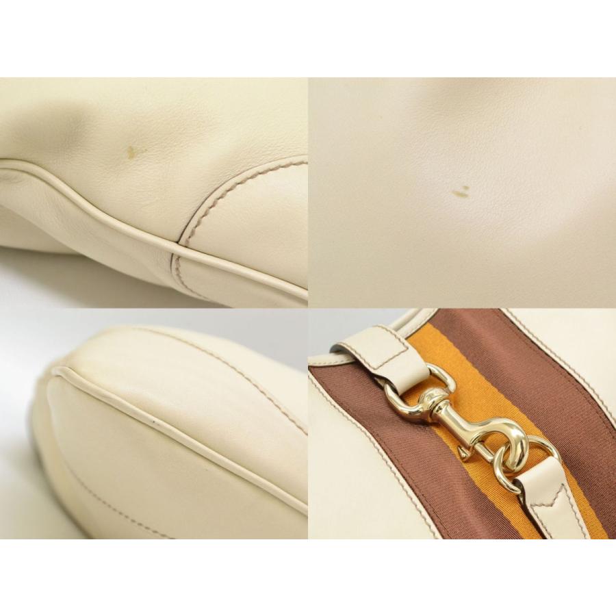 本物 GUCCI グッチ 153029 ジャッキー シェリーライン ワンショルダー 