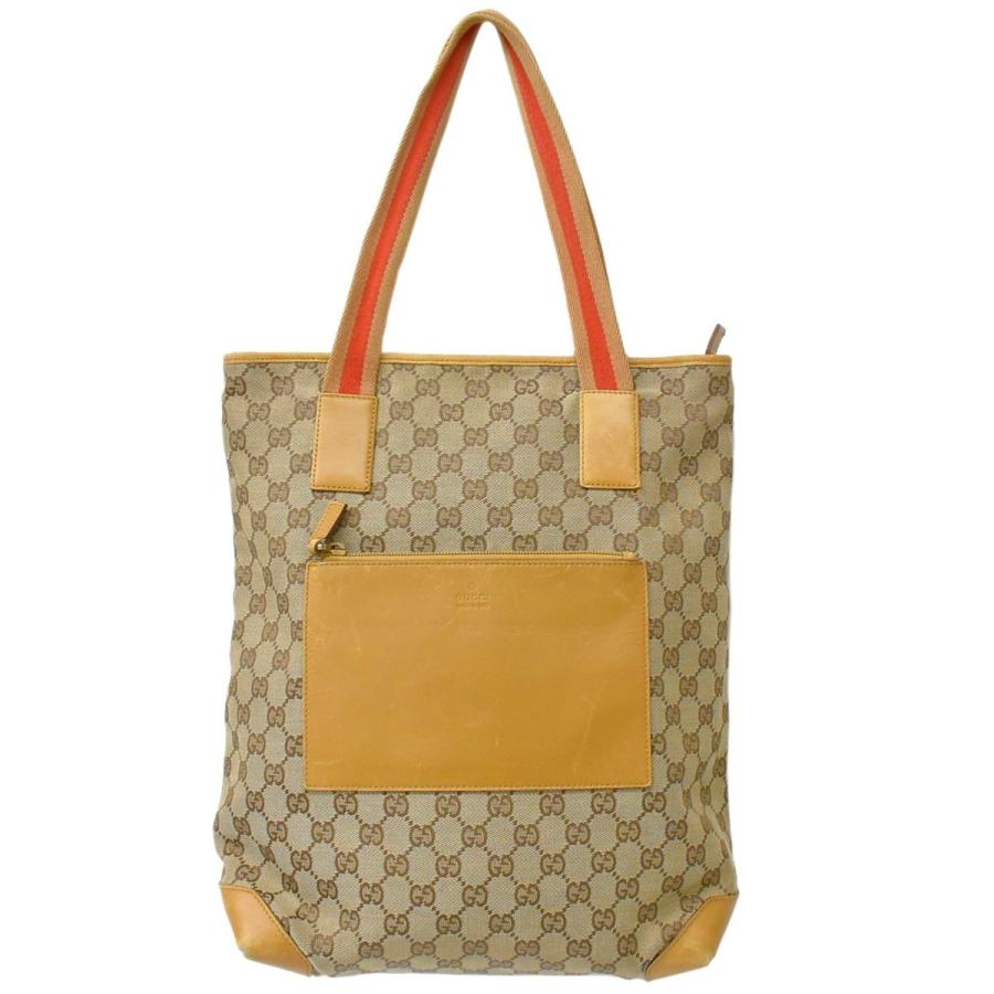 本物 GUCCI グッチ 019・0401 GGキャンバス シェリーライン ウェビング  